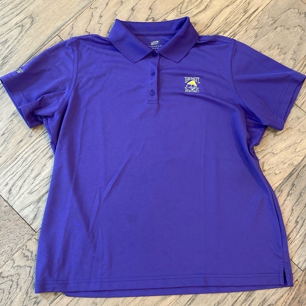 Salty Dog Cafe Purple Polo